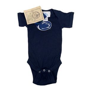Two Feet Ahead Atlanta Hosiery Company Penn State Baby Bodysuit Newborn